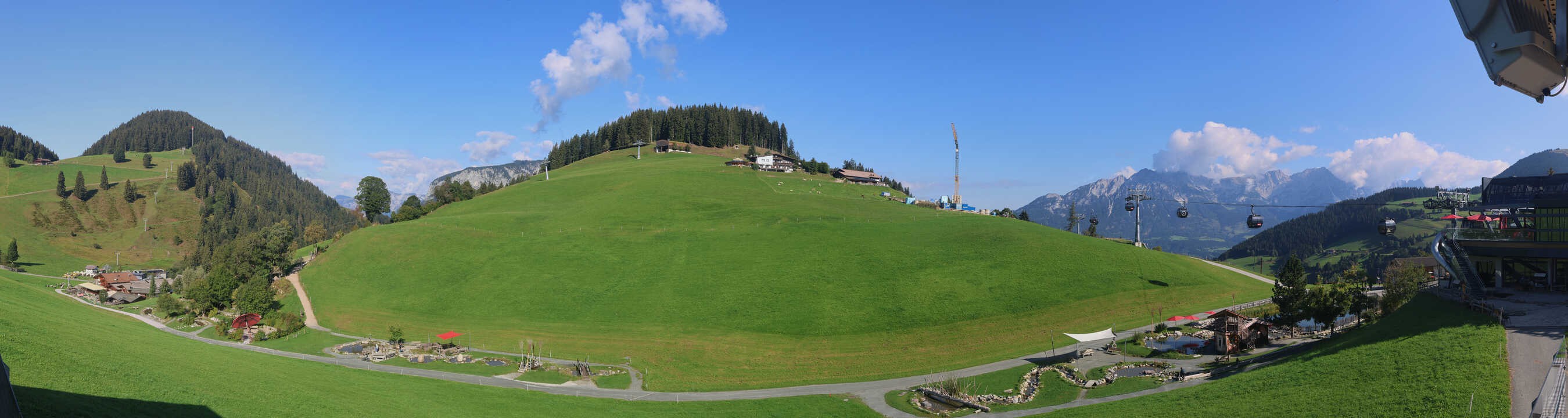 Archiv Foto Webcam Mittelstation Söll, Brixental