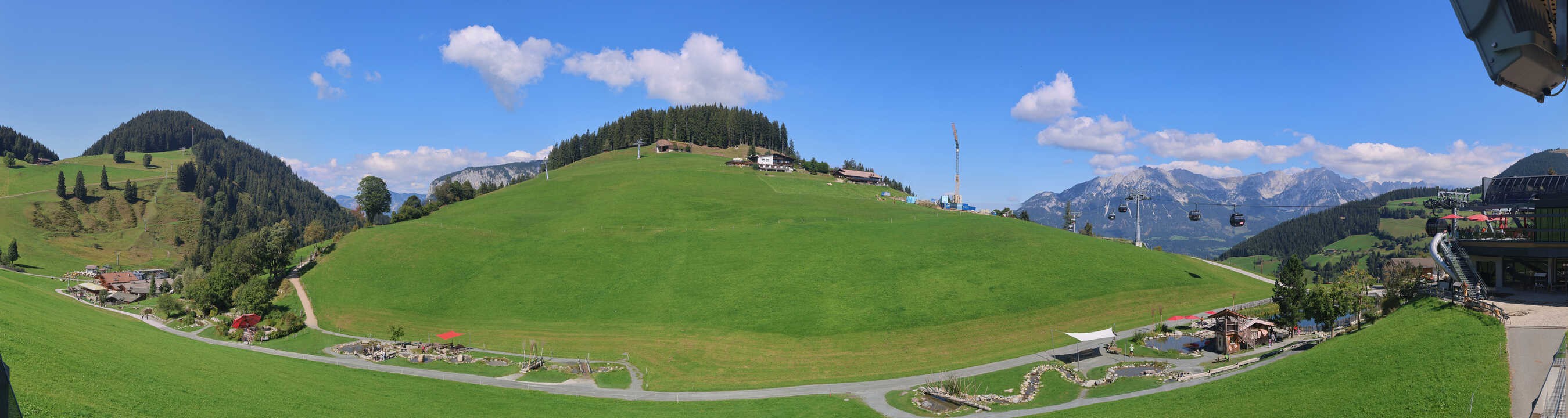 Archiv Foto Webcam Mittelstation Söll, Brixental