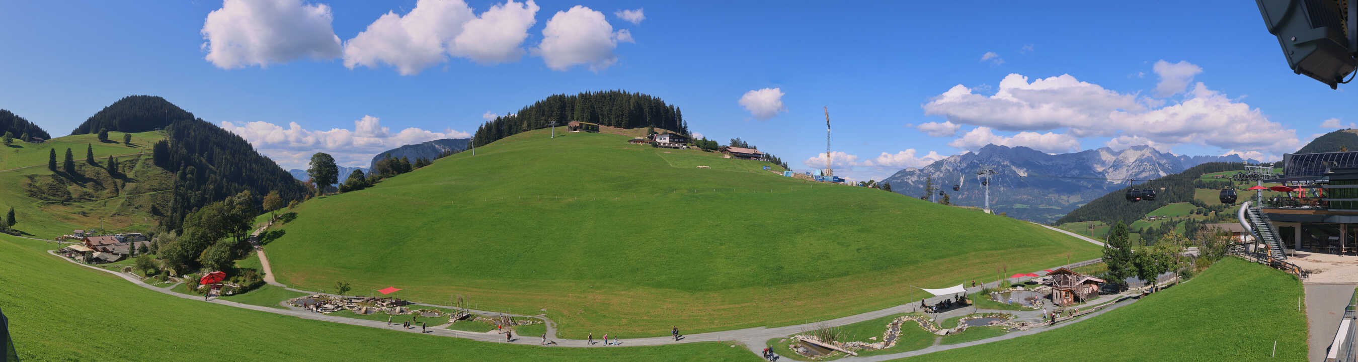 Archiv Foto Webcam Mittelstation Söll, Brixental