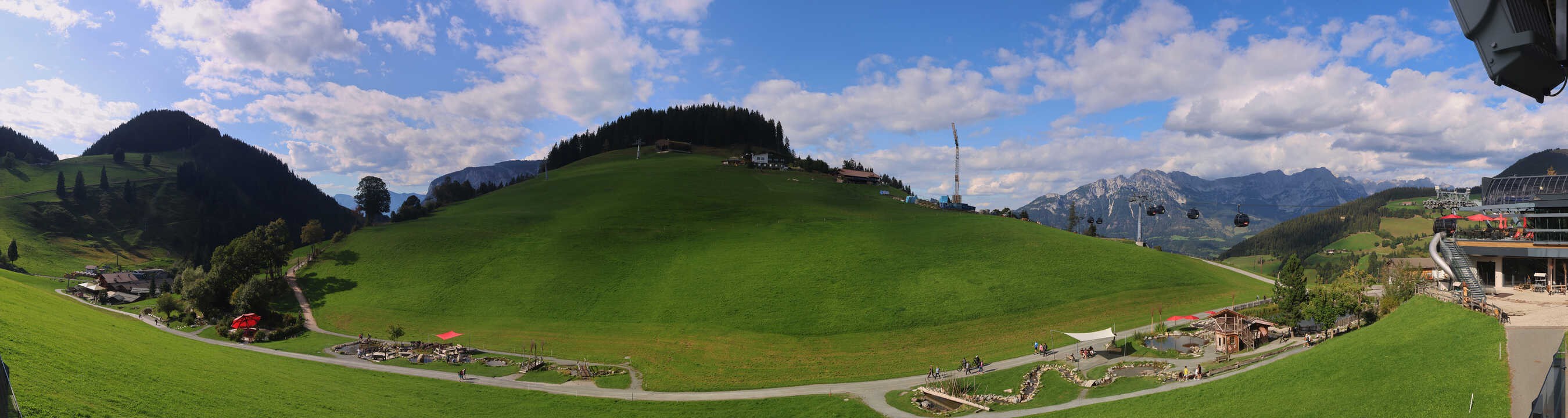Archiv Foto Webcam Mittelstation Söll, Brixental