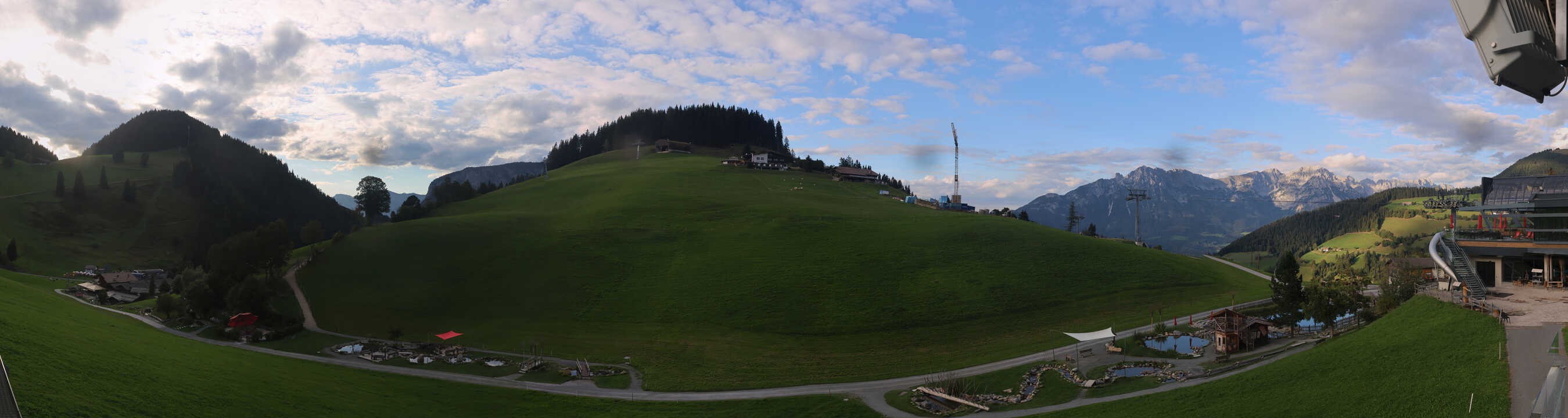 Archiv Foto Webcam Mittelstation Söll, Brixental