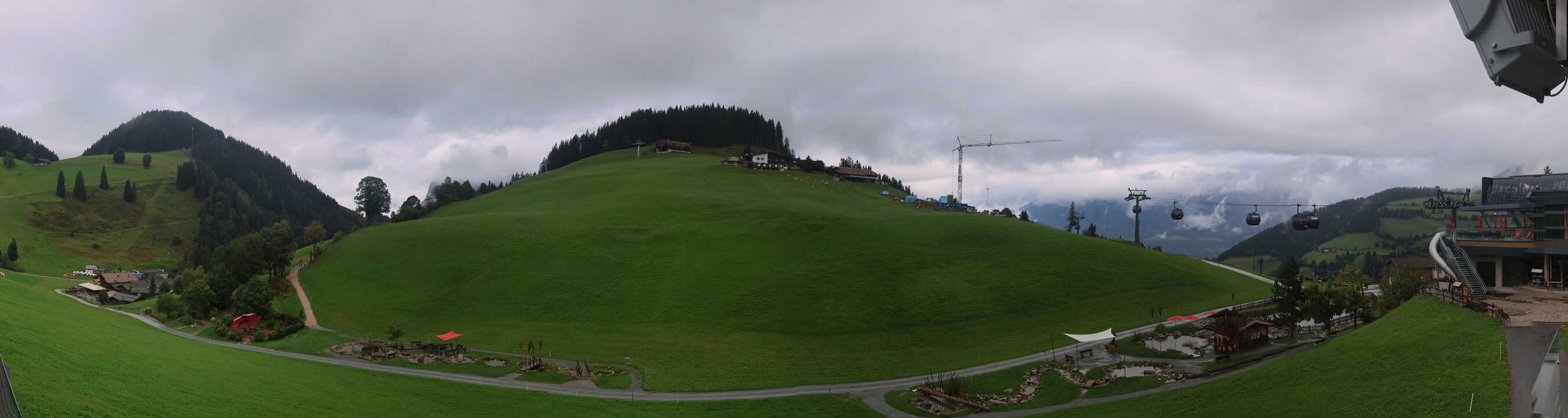Archiv Foto Webcam Mittelstation Söll, Brixental
