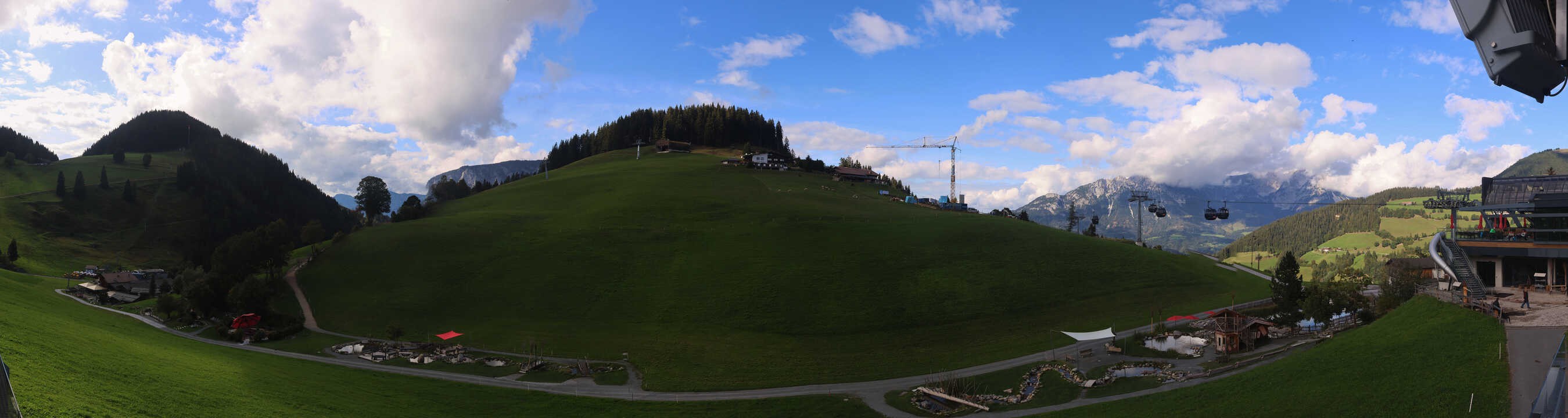 Archiv Foto Webcam Mittelstation Söll, Brixental