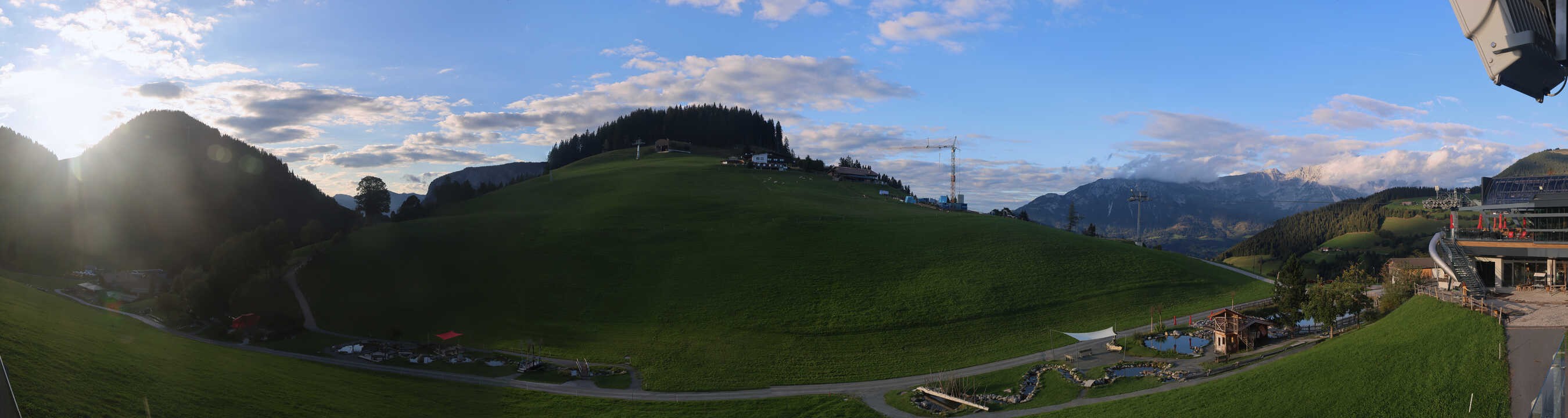 Archiv Foto Webcam Mittelstation Söll, Brixental
