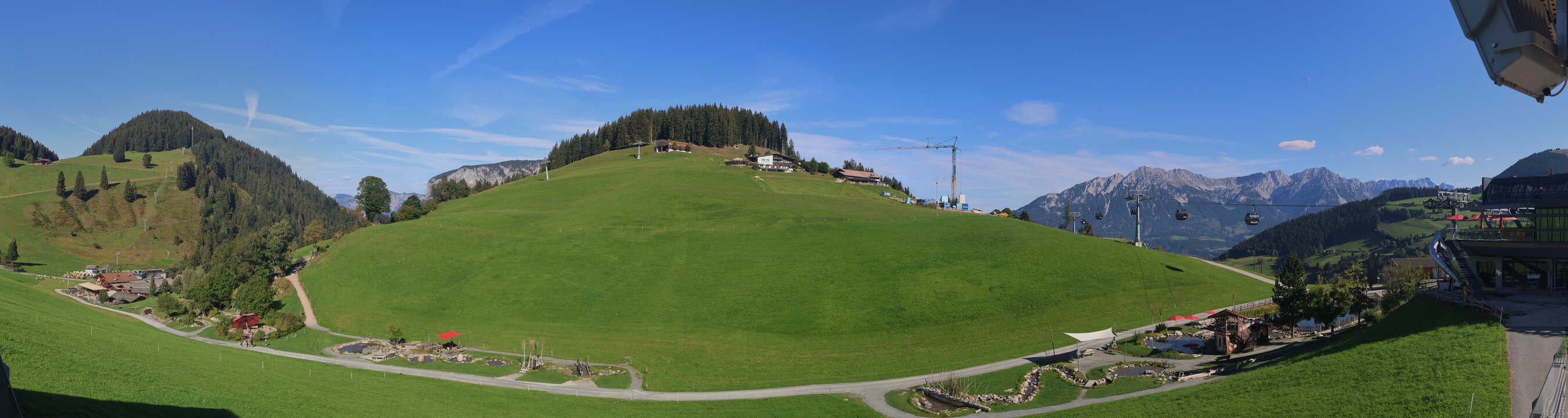 Archiv Foto Webcam Mittelstation Söll, Brixental