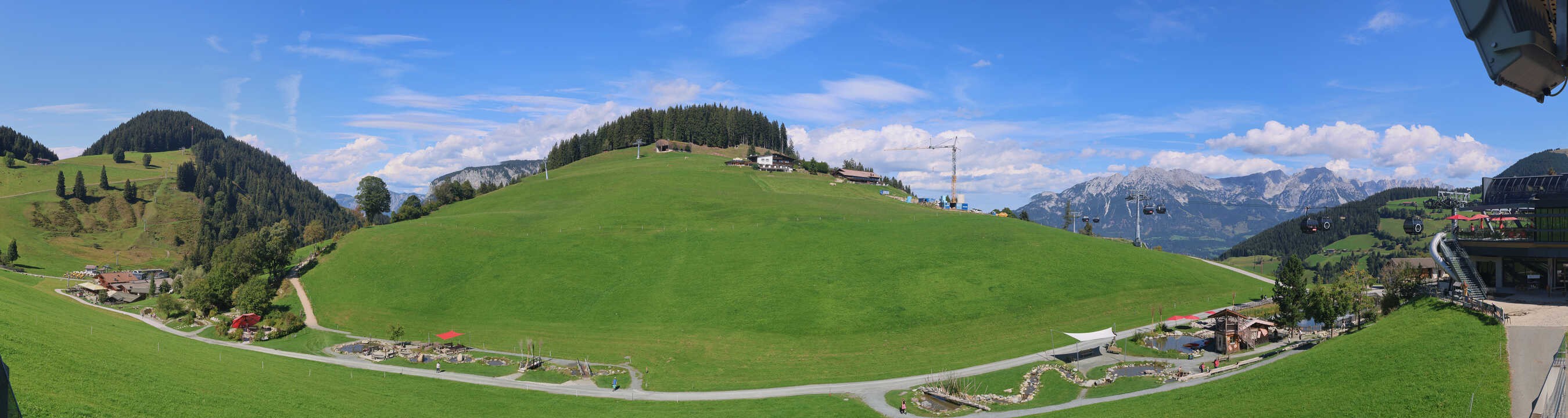 Archiv Foto Webcam Mittelstation Söll, Brixental