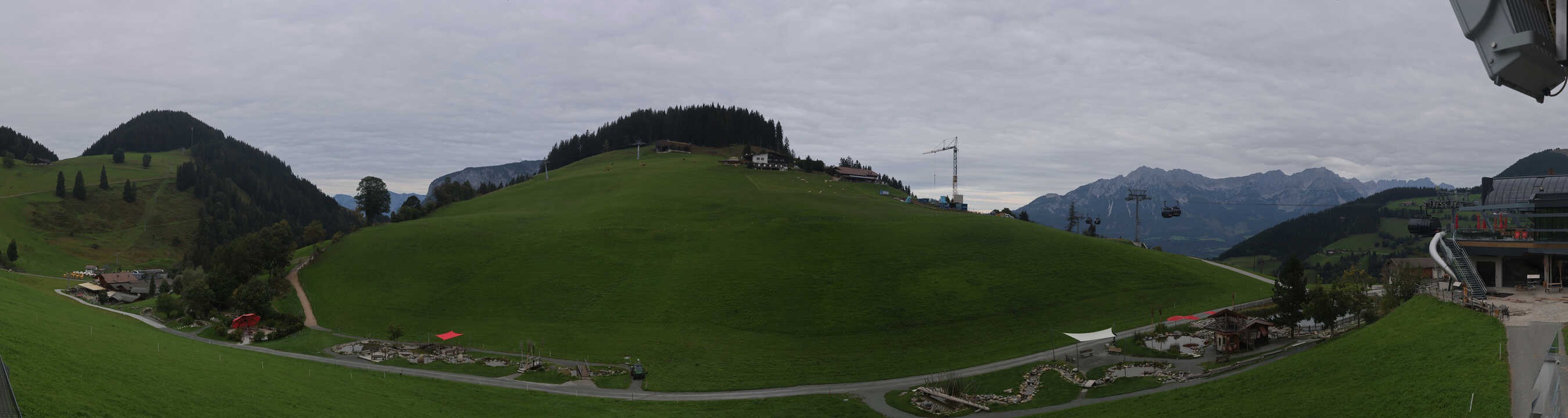 Archiv Foto Webcam Mittelstation Söll, Brixental