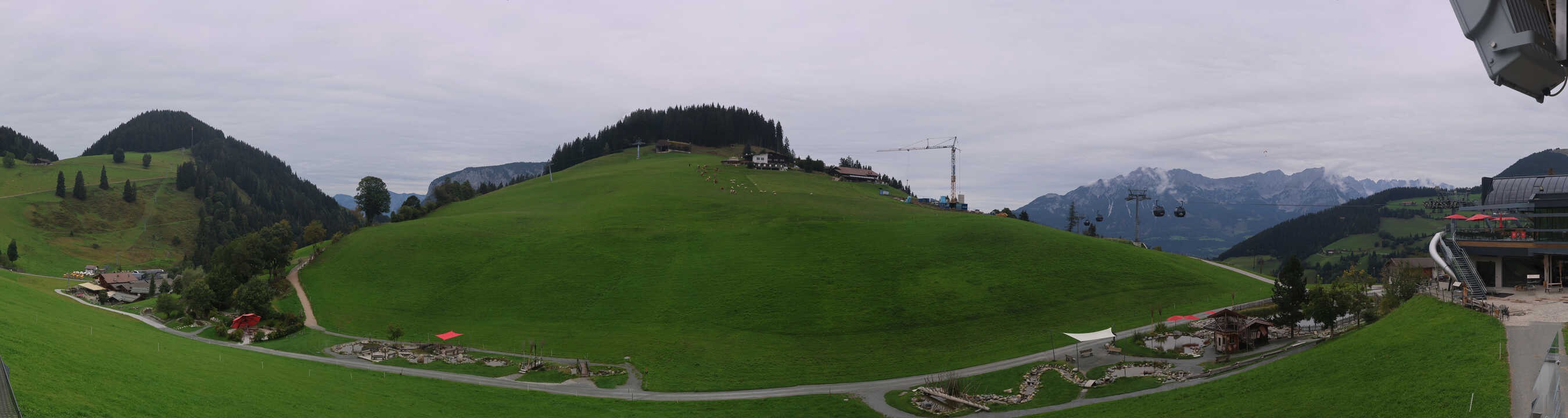 Archiv Foto Webcam Mittelstation Söll, Brixental