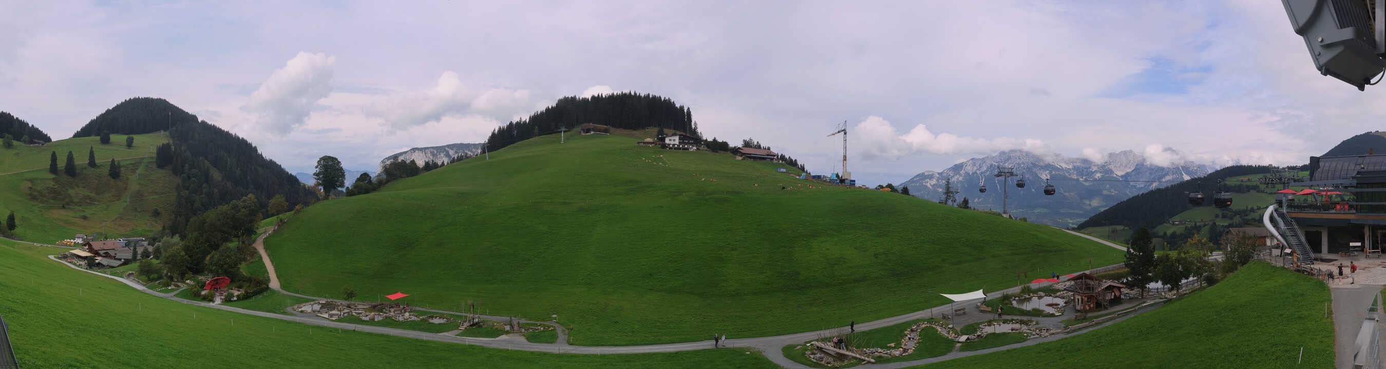 Archiv Foto Webcam Mittelstation Söll, Brixental
