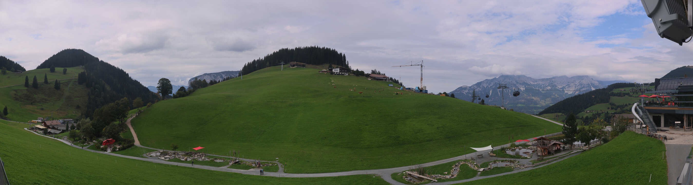 Archiv Foto Webcam Mittelstation Söll, Brixental