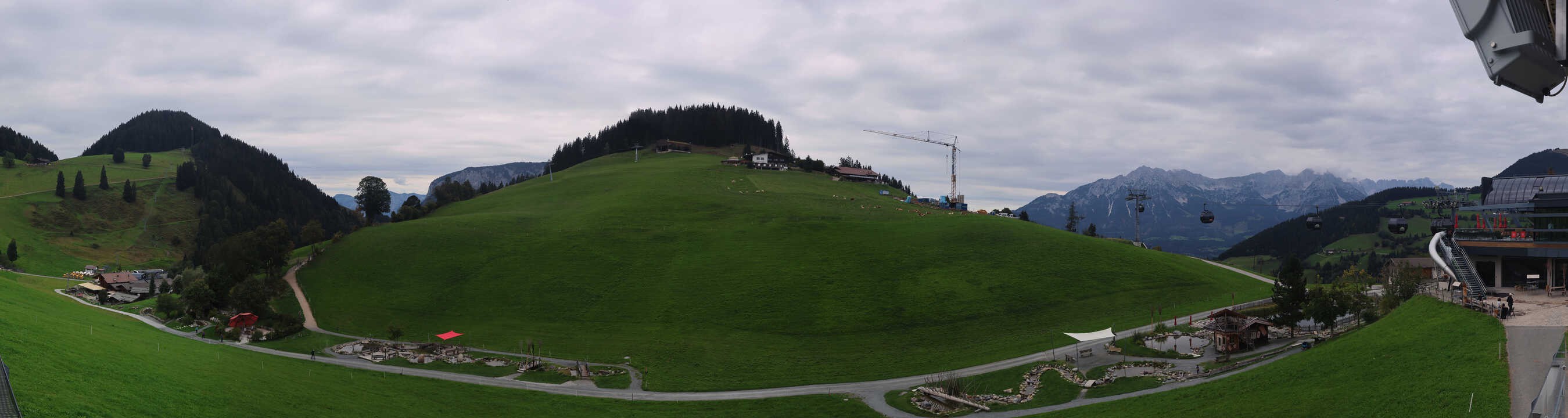 Archiv Foto Webcam Mittelstation Söll, Brixental