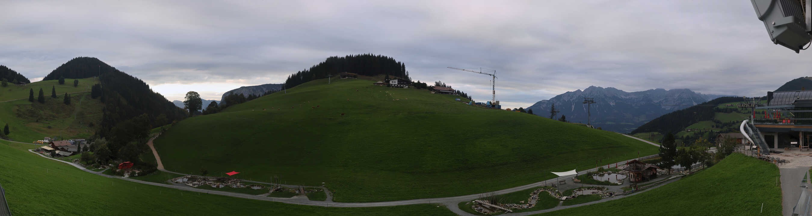 Archiv Foto Webcam Mittelstation Söll, Brixental
