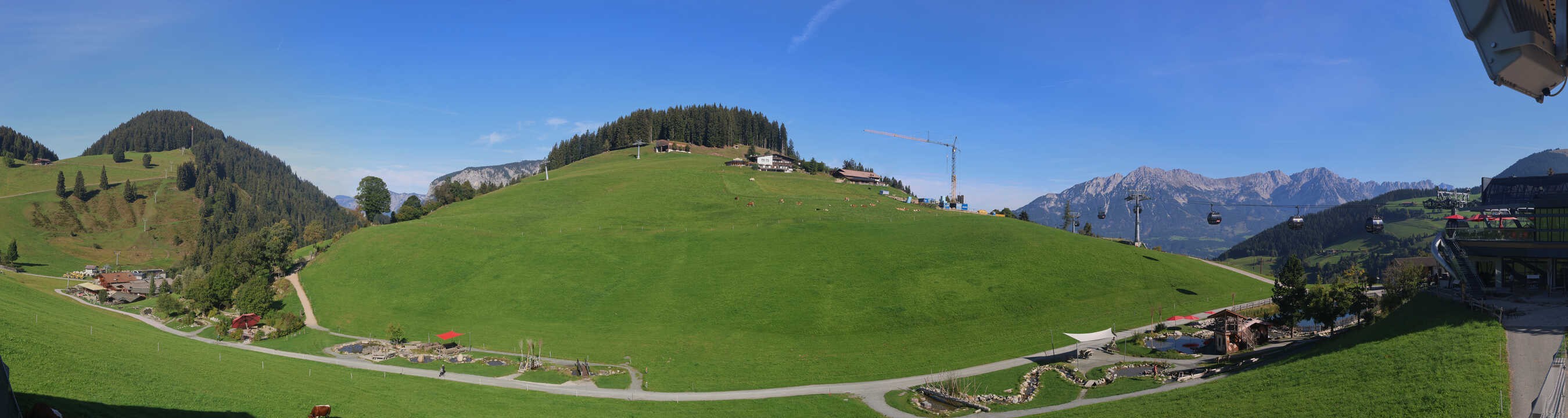 Archiv Foto Webcam Mittelstation Söll, Brixental