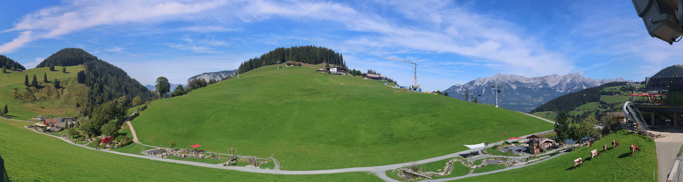 Archiv Foto Webcam Mittelstation Söll, Brixental
