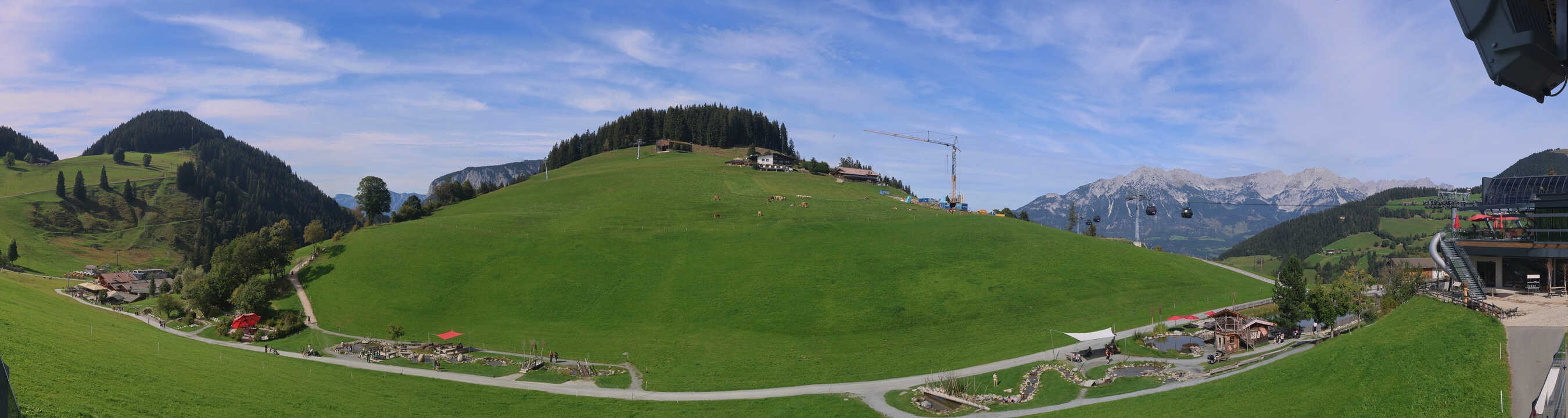 Archiv Foto Webcam Mittelstation Söll, Brixental