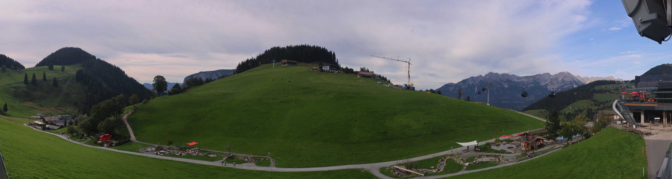 Archiv Foto Webcam Mittelstation Söll, Brixental