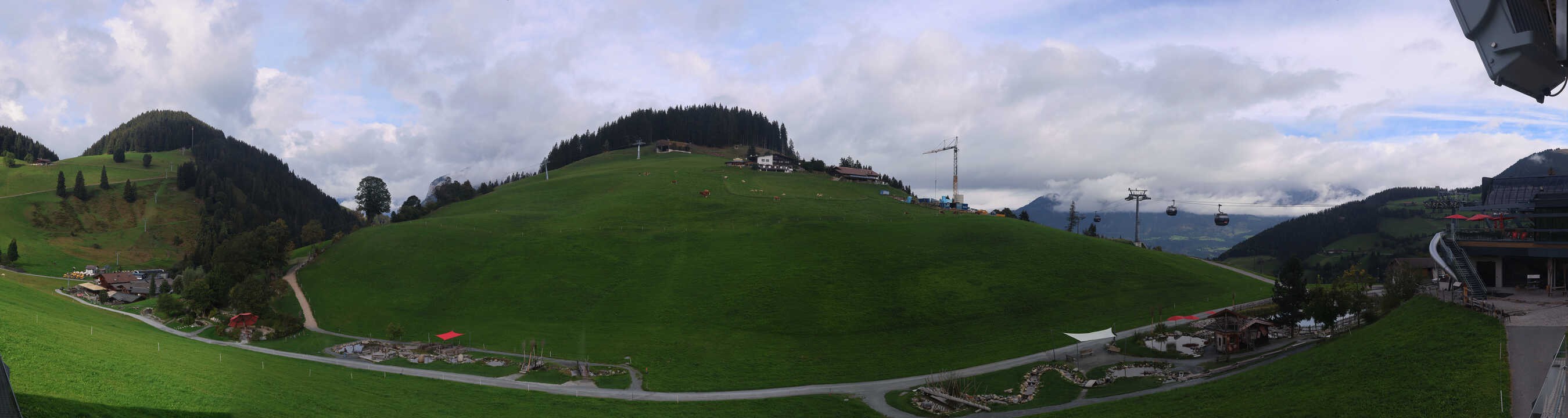 Archiv Foto Webcam Mittelstation Söll, Brixental