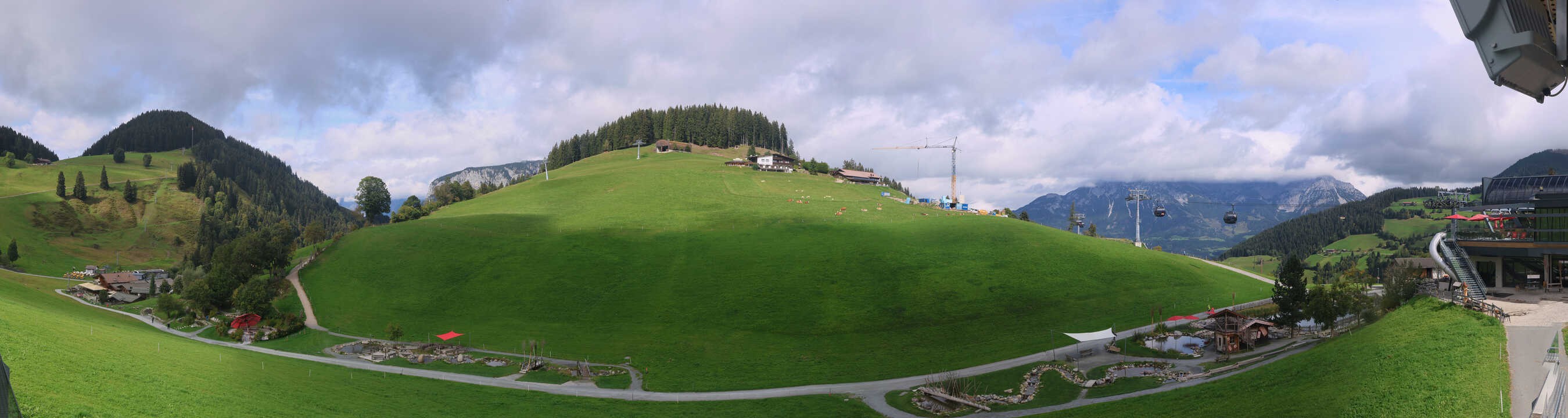Archiv Foto Webcam Mittelstation Söll, Brixental