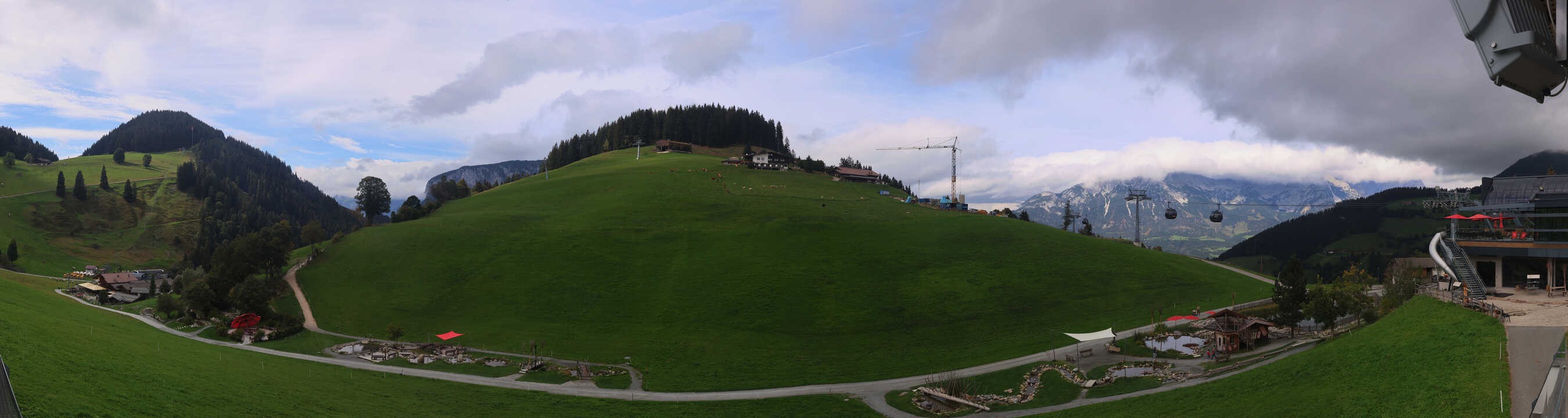 Archiv Foto Webcam Mittelstation Söll, Brixental