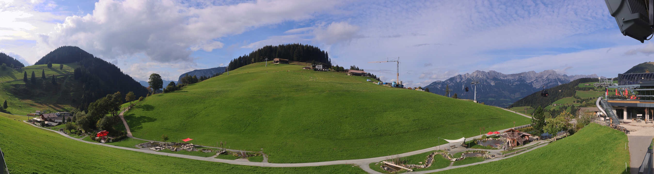 Archiv Foto Webcam Mittelstation Söll, Brixental