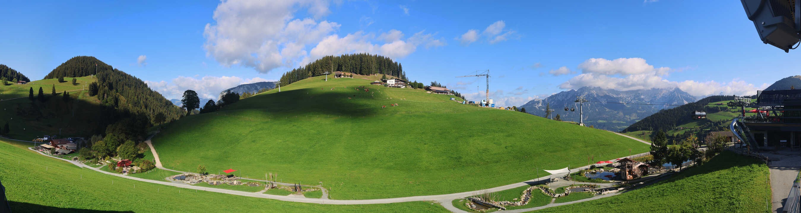 Archiv Foto Webcam Mittelstation Söll, Brixental