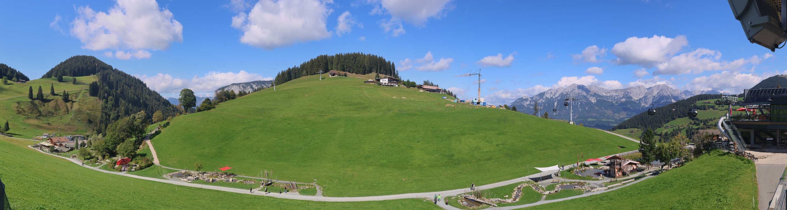Archiv Foto Webcam Mittelstation Söll, Brixental