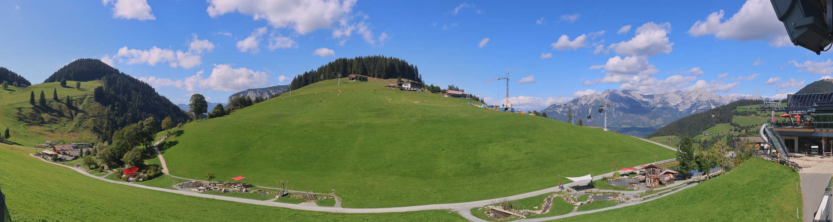 Archiv Foto Webcam Mittelstation Söll, Brixental