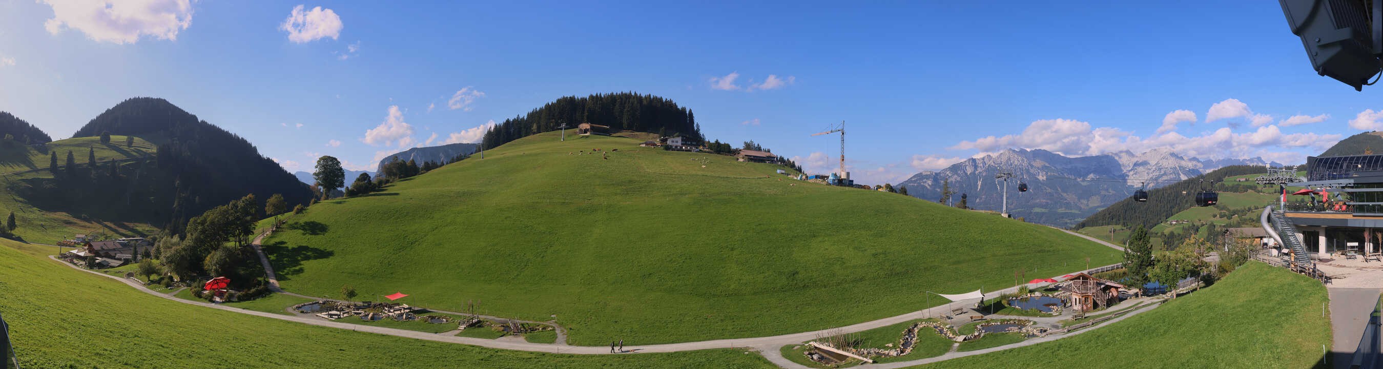 Archiv Foto Webcam Mittelstation Söll, Brixental