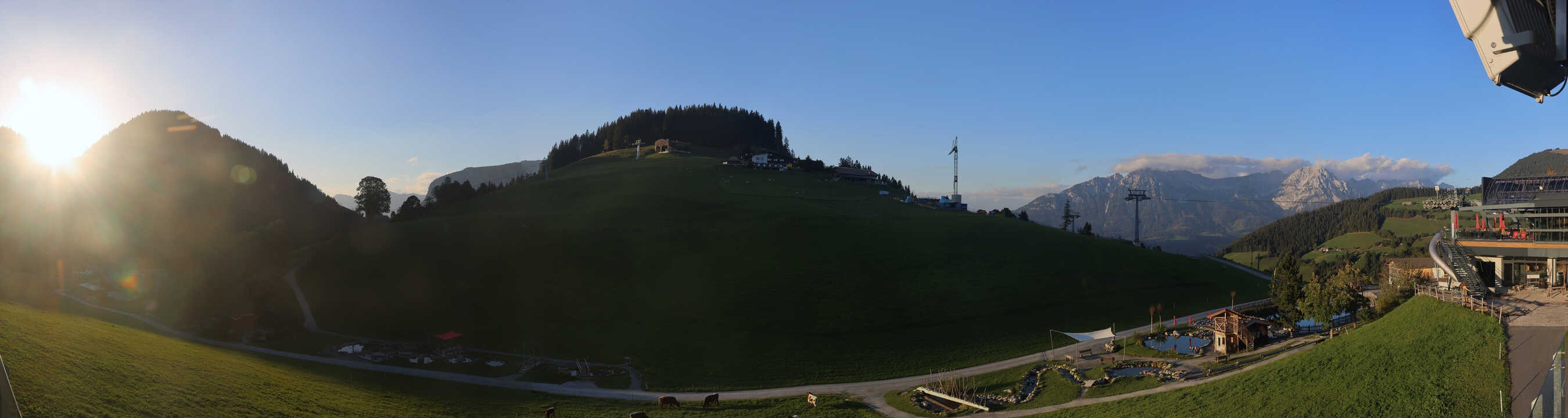Archiv Foto Webcam Mittelstation Söll, Brixental