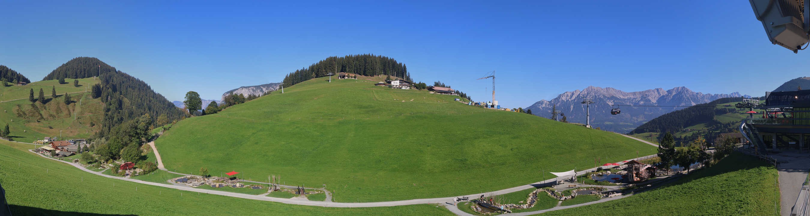 Archiv Foto Webcam Mittelstation Söll, Brixental