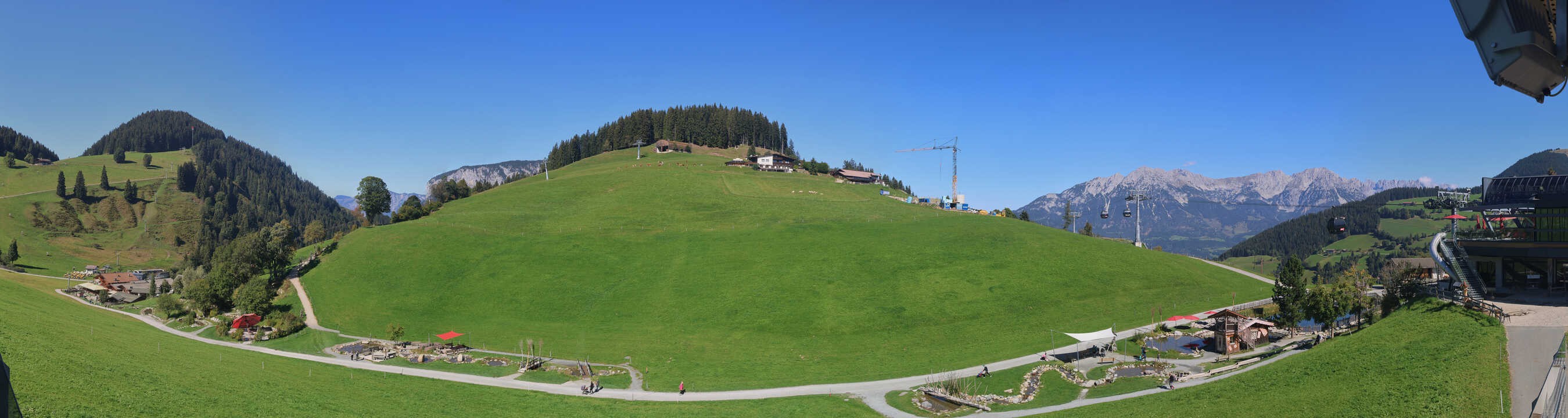 Archiv Foto Webcam Mittelstation Söll, Brixental