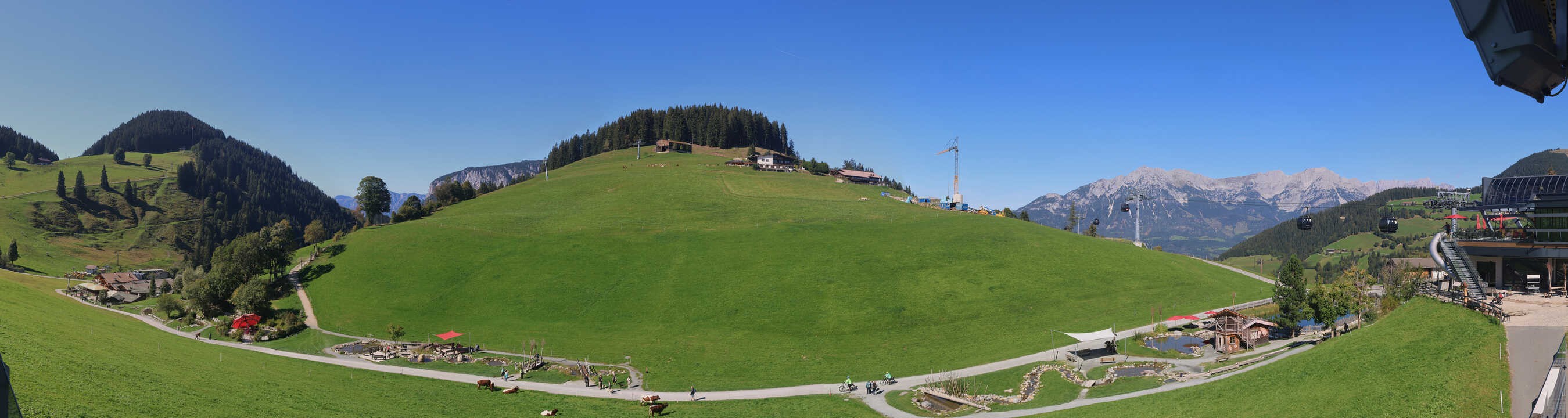 Archiv Foto Webcam Mittelstation Söll, Brixental