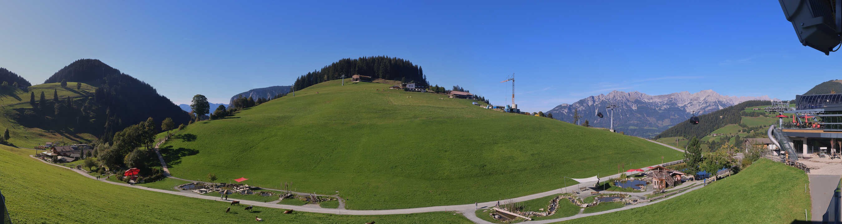 Archiv Foto Webcam Mittelstation Söll, Brixental