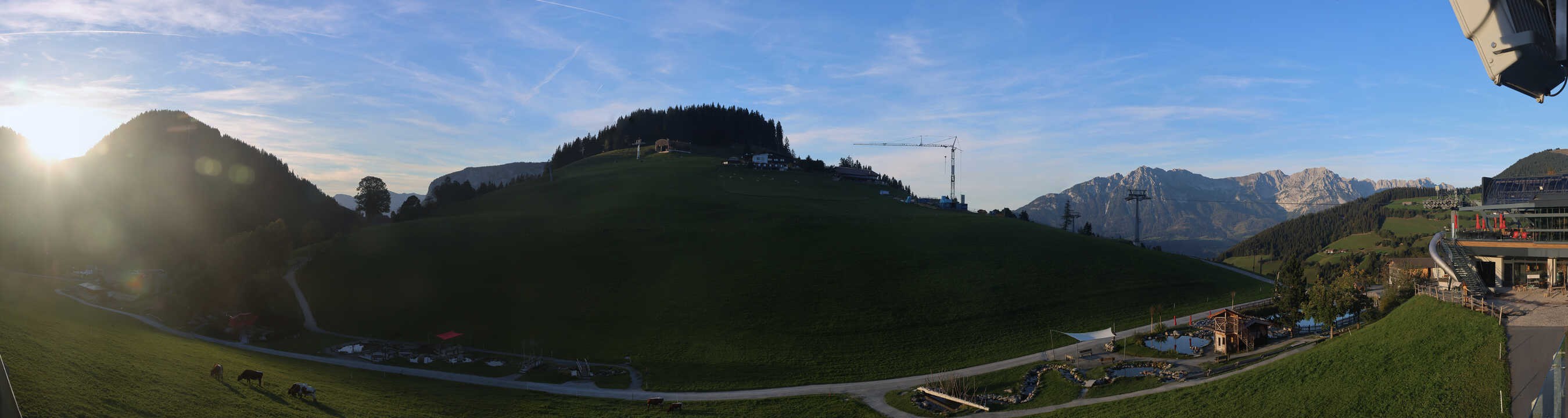 Archiv Foto Webcam Mittelstation Söll, Brixental