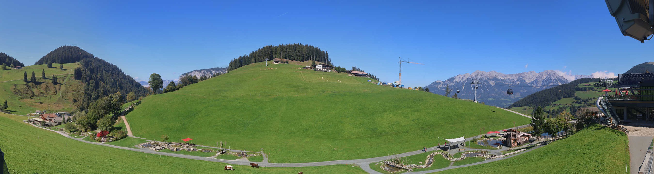 Archiv Foto Webcam Mittelstation Söll, Brixental