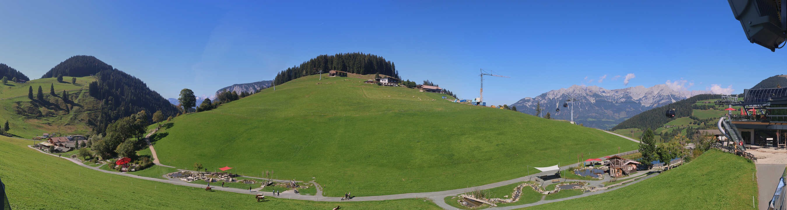 Archiv Foto Webcam Mittelstation Söll, Brixental