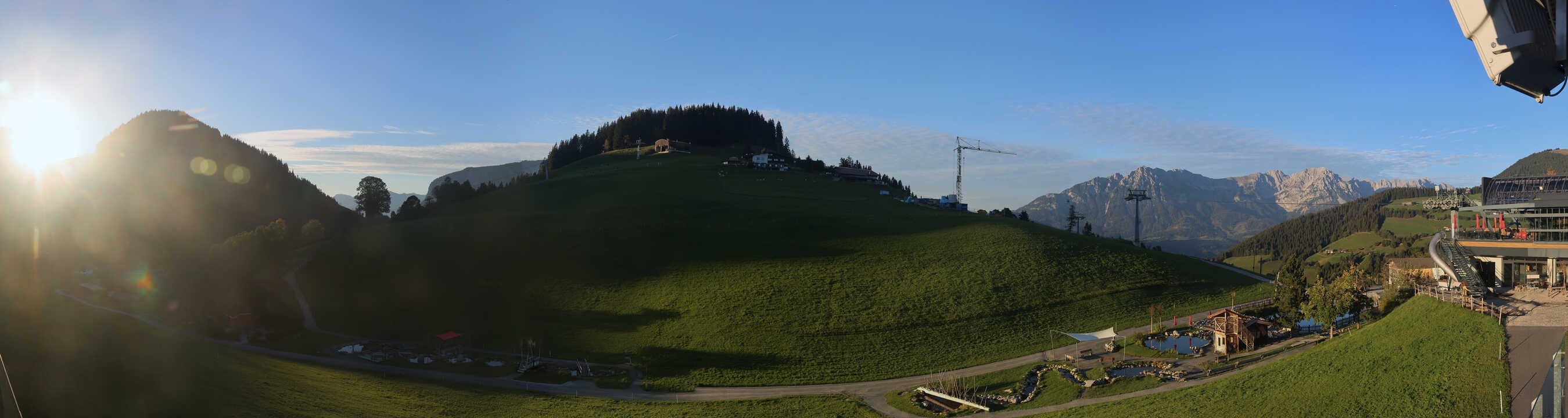 Archiv Foto Webcam Mittelstation Söll, Brixental