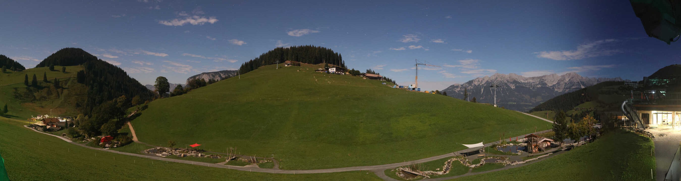 Archiv Foto Webcam Mittelstation Söll, Brixental