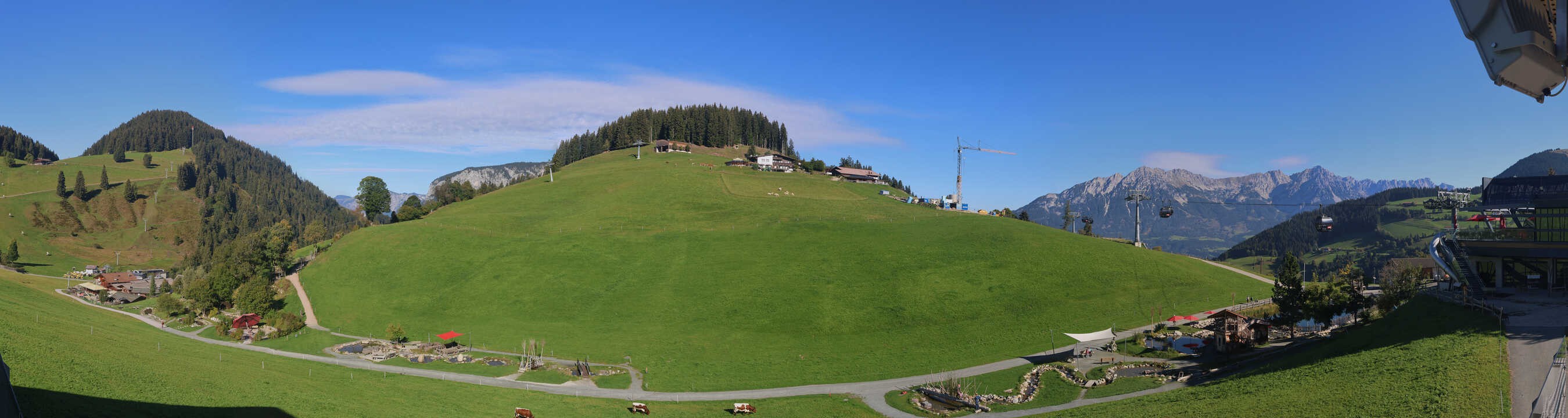 Archiv Foto Webcam Mittelstation Söll, Brixental