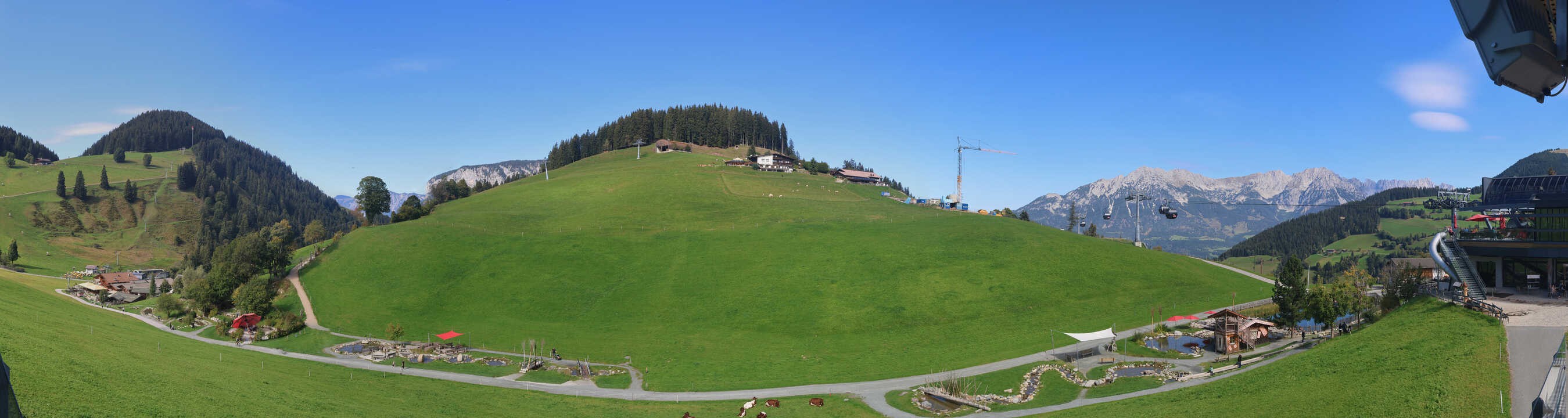 Archiv Foto Webcam Mittelstation Söll, Brixental