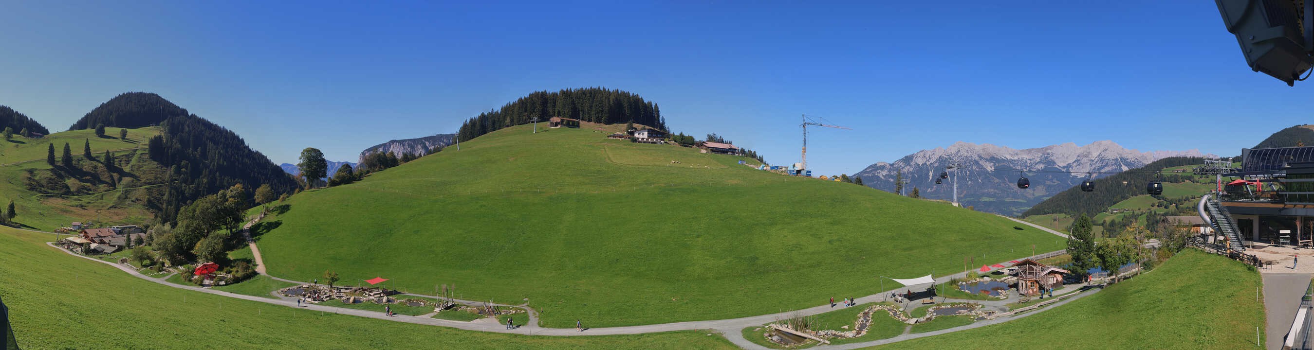 Archiv Foto Webcam Mittelstation Söll, Brixental