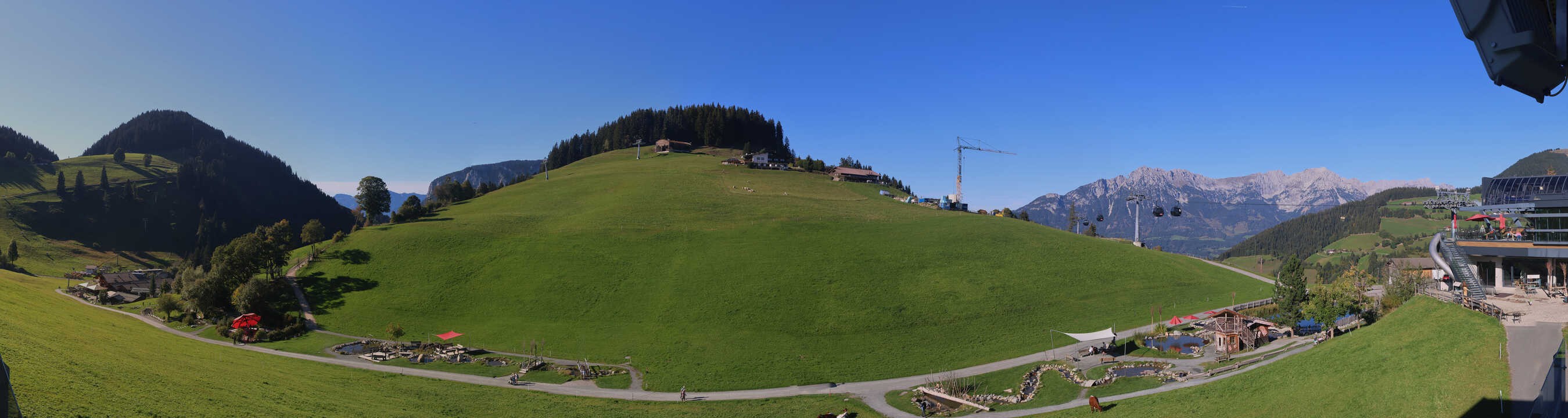 Archiv Foto Webcam Mittelstation Söll, Brixental