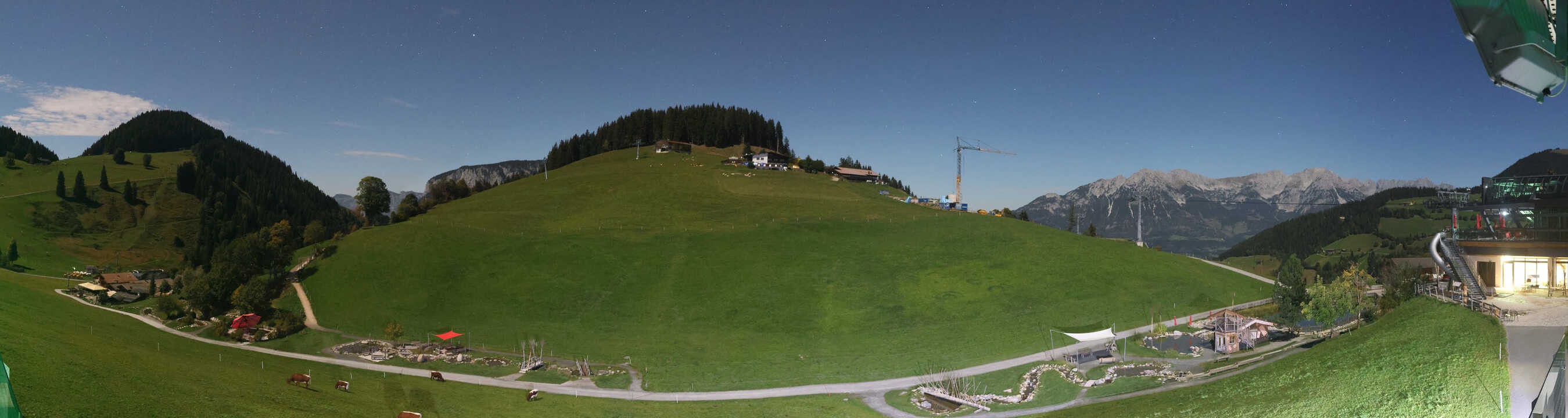 Archiv Foto Webcam Mittelstation Söll, Brixental