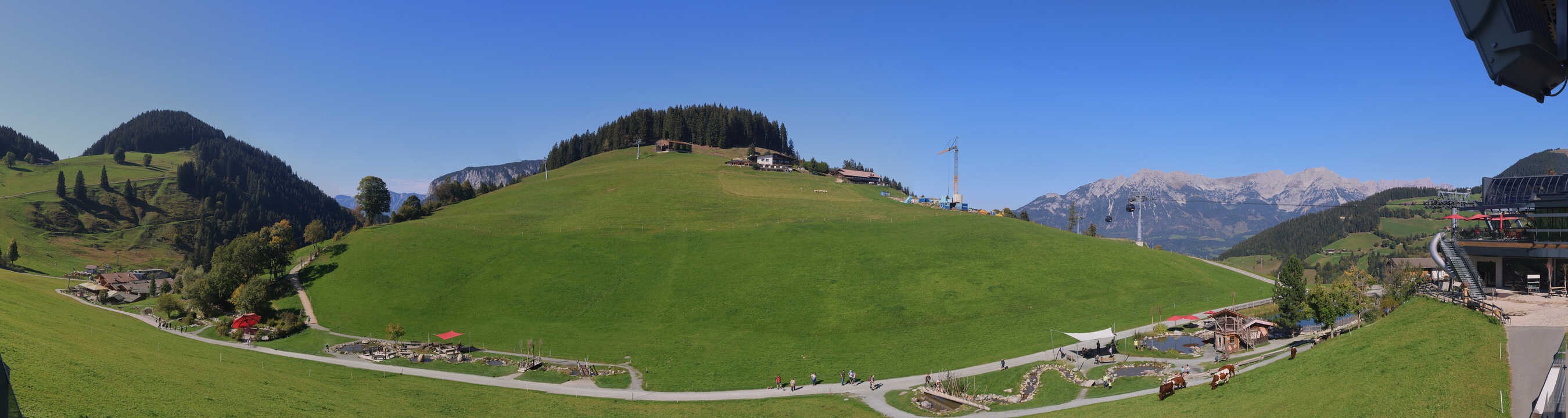 Archiv Foto Webcam Mittelstation Söll, Brixental