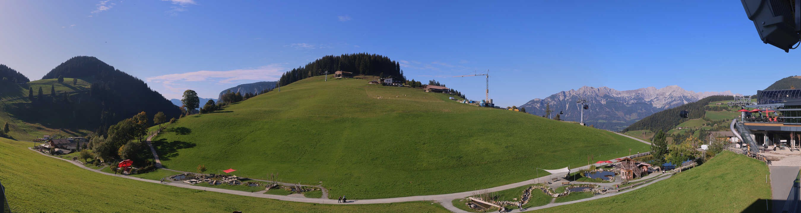 Archiv Foto Webcam Mittelstation Söll, Brixental