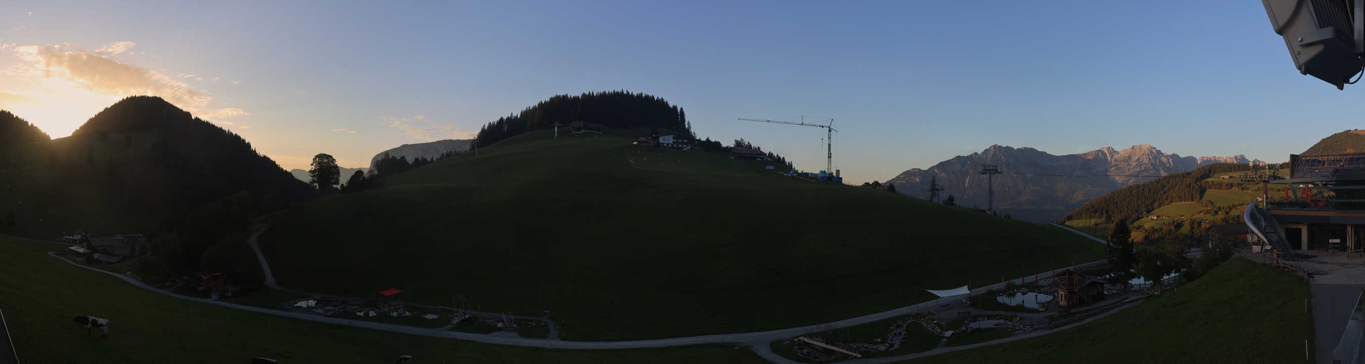 Archiv Foto Webcam Mittelstation Söll, Brixental
