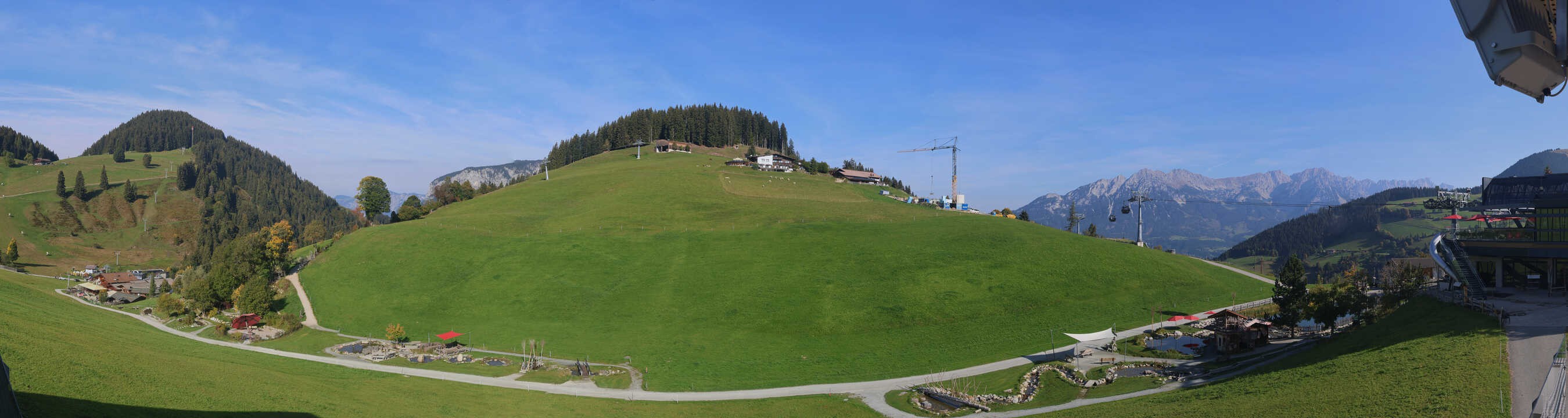 Archiv Foto Webcam Mittelstation Söll, Brixental