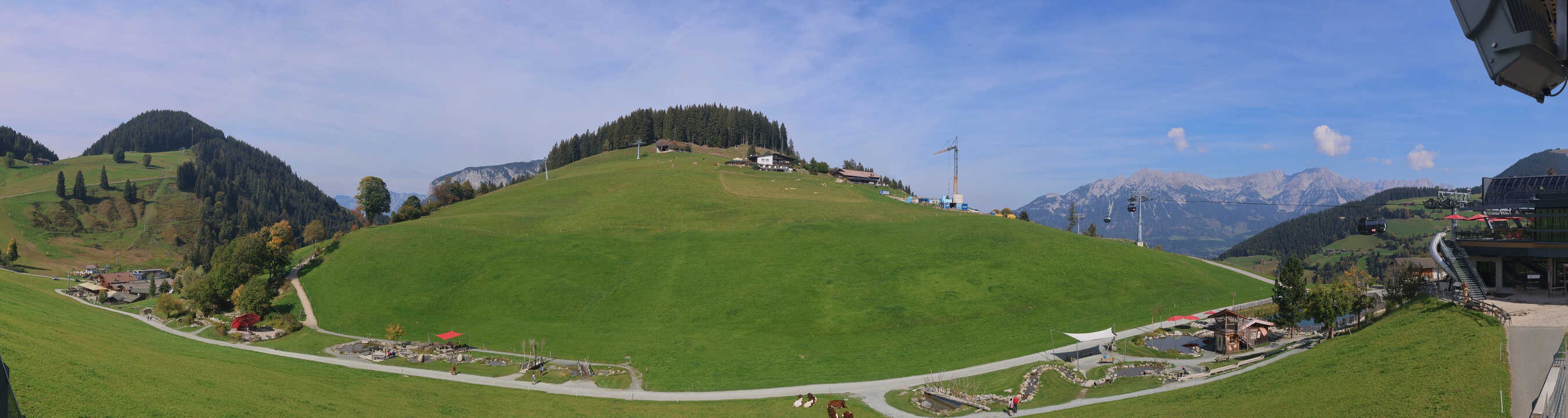 Archiv Foto Webcam Mittelstation Söll, Brixental