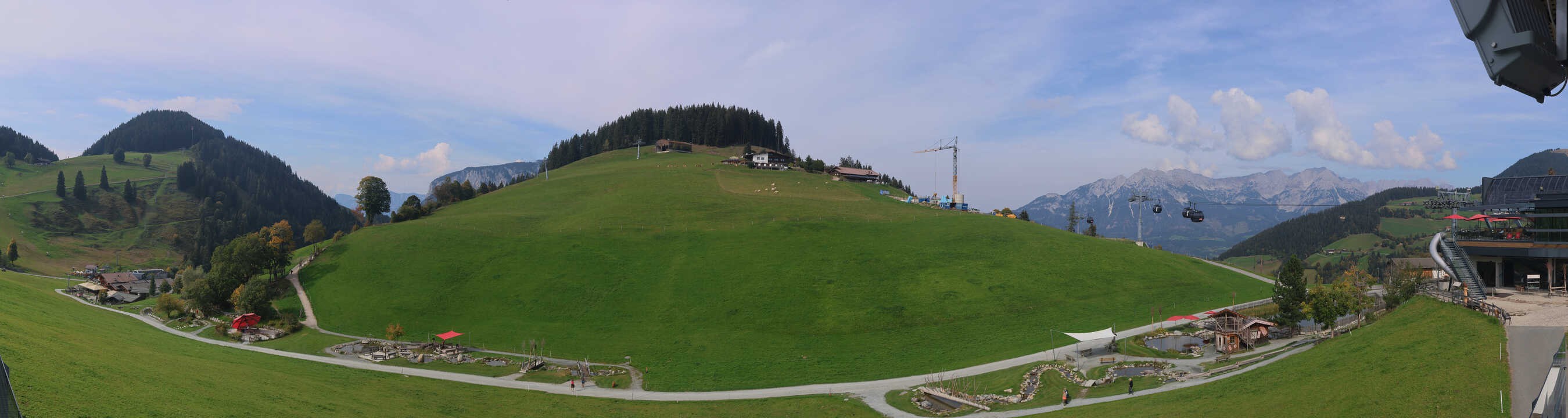Archiv Foto Webcam Mittelstation Söll, Brixental