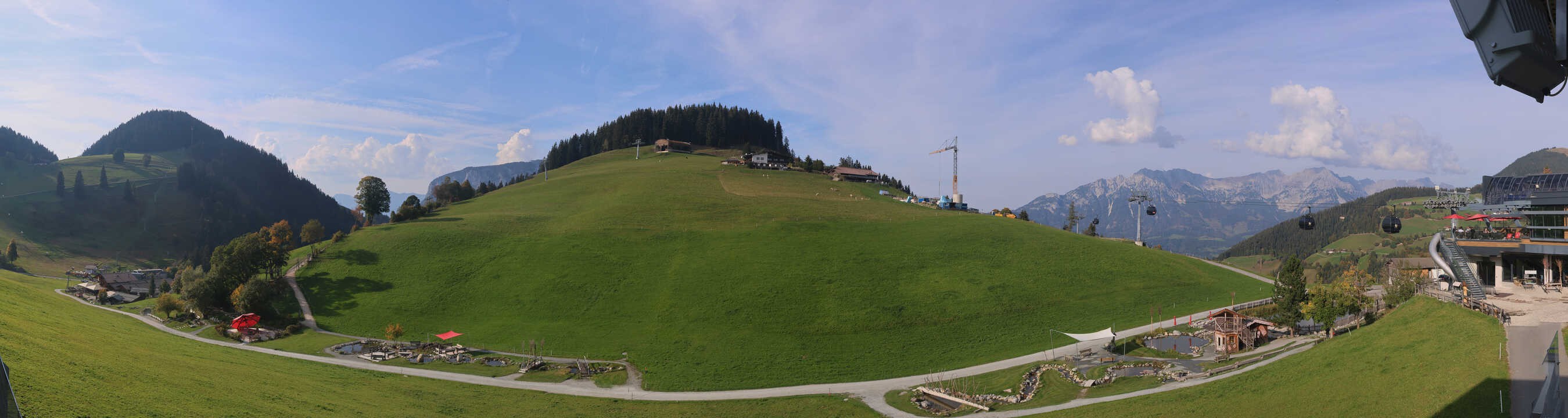 Archiv Foto Webcam Mittelstation Söll, Brixental